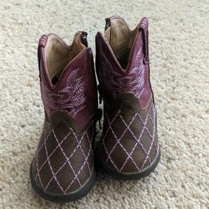 Infant Baby Girl Roper Boots NWOT